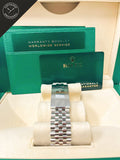 Sky dweller quandrante Bianco e cinturino Jubilee 42 mm