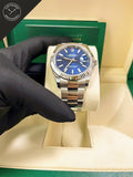 Datejust quadrante Blu e cinturino Oyster 41 mm