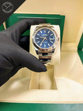 Datejust quadrante Blu e cinturino Oyster 41 mm