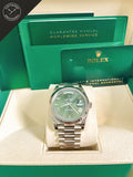 Daydate 40 mm quadrante Verde oliva