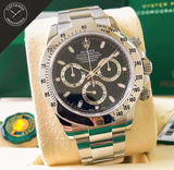 Daytona quadrante Nero 40mm