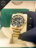 Submariner in Oro giallo quadrante nero 41 mm