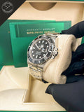 Submariner ghiera ceramica nera con quadrante Nero 41mm