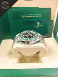 Submariner ghiera ceramica verde e quadrante nero 41mm