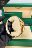 Daytona 40mm Oro giallo Quad Bianco