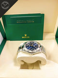 Datejust quadrante Blu e cinturino Oyster 41 mm