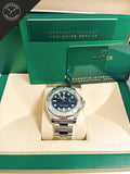 Yatchmaster quadrante Blu in acciaio 42 mm