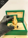 Daytona 40mm Oro giallo Quad Bianco