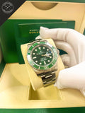Submariner ghiera ceramica verde quandrante verde 41mm