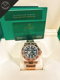 Gmt master in Oro Rosa