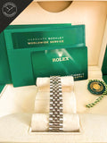 Datejust 31 mm con quadrante  Verde donna