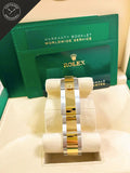 Daytona in Acciaio e oro giallo con Quadrante in Oro 40mm