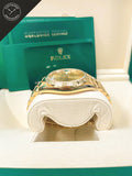 Daydate Oro Giallo quadrante oro giallo con numeri romani 40 mm
