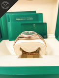 Daydate 40 mm Oro Rosè Quad. Verde