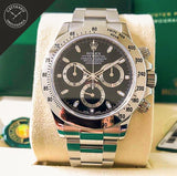 Daytona quadrante Nero 40mm