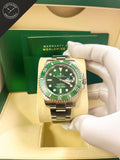Submariner ghiera ceramica verde quandrante verde 41mm