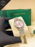 Datejust da donna quadrante Rosa con Diamanti e cinturino Jubilee 31 mm