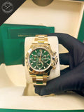 Daytona Oro Giallo Quadrante Verde  40 mm