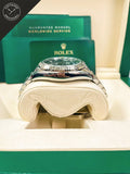 Sky dweller quadrante Blu e cinturino jubilee 42 mm