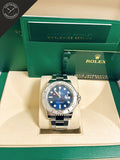 Yatchmaster quadrante Blu in acciaio 42 mm