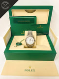 Datejust quadrante Bianco e cinturino Jubilee 41 mm