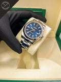 Datejust quadrante Blu e cinturino Oyster 41 mm