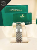 Sky dweller quadrante Blu e cinturino jubilee 42 mm