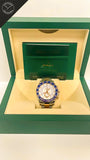 Yatchmaster in Acciaio e Oro Rosa 44 mm ghiera ceramica blu
