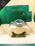 Daytona in Acciaio con quadrante  Blu 40mm