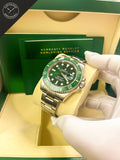 Submariner ghiera ceramica verde quandrante verde 41mm