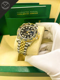Gmt-master Acciaio e Oro gialllo con cinturino Jubilee