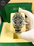 Daytona con Ghiera in Ceramica e Quadrante Nero 40mm