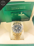 Gmt master in Oro Giallo con cinturino Jubilee