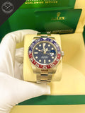 Gmt master Pepsi e cinturino Oyster