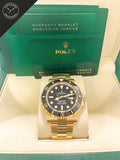 Submariner in Oro giallo quadrante nero 41 mm