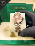 Datejust donna in  Acciaio Oro Rosa 31 mm