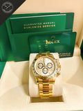 Daytona in Oro giallo con Quadrante in Oro 40mm