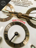 Daytona in Acciaio con quadrante Bianco 41 mm