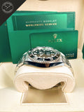 Submariner ghiera ceramica nera con quadrante Nero 41mm