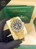 Gmt master in Oro Giallo con cinturino Jubilee