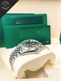 DateJust quadrante Nero e cinturino Jubilee 41 mm