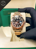 Gmt master in Oro Rosa