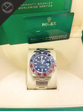 Gmt master Pepsi e cinturino Oyster